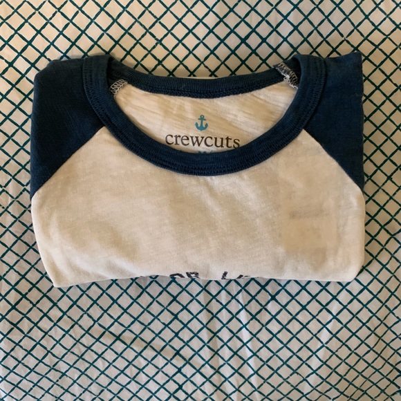 J. Crew Kids' raglan-sleeve baseball T-shirt NEW size medium 8-9 - Picture 13 of 13